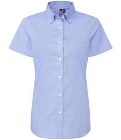 Premier Ladies Supreme Short Sleeve Oxford Shirt