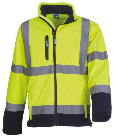 Yoko Hi Vis Softshell Jacket