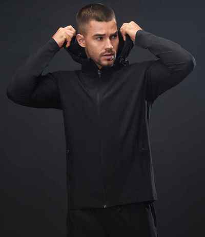 Tombo Unisex Technical Zip Through Hoodie