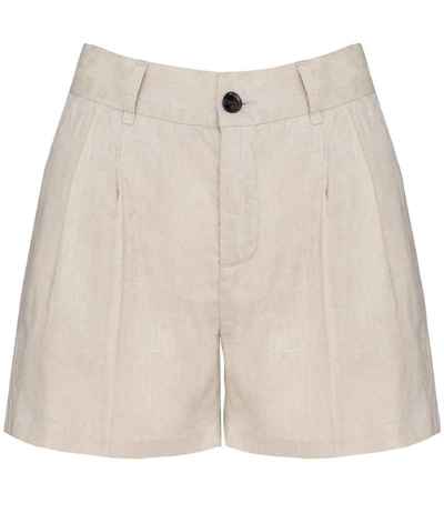 Spasso Ladies Linen Bermuda Shorts
