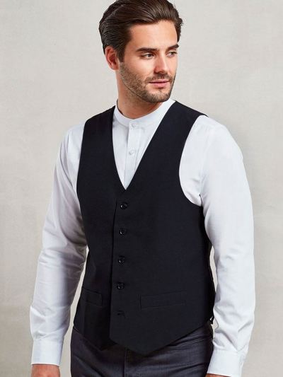 Lined Polyester Waistcoat