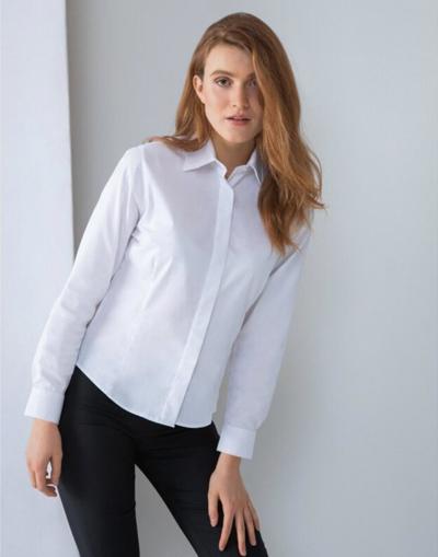 Ladies L/S Oxford Shirt