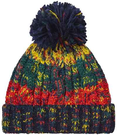 Beechfield Corkscrew Pom Pom Beanie