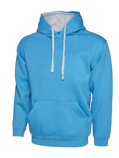 Contrast Hooded Sweatshirt 