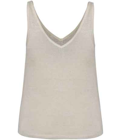 Spasso Ladies Linen Tank Top