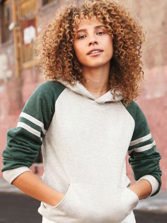 NuBlend Varsity Colour Block Hood 275 Adult