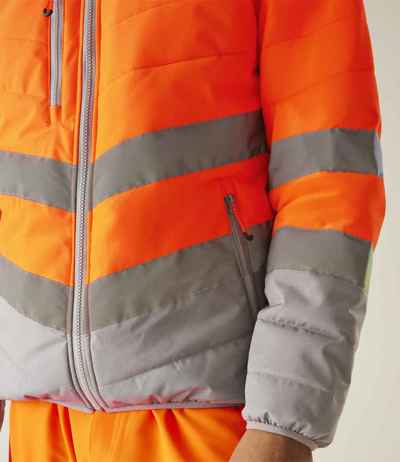 Regatta High Visibility Two Tone Thermal Baffle Jacket