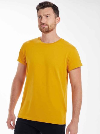 Men's Organic Roll Sleeve T