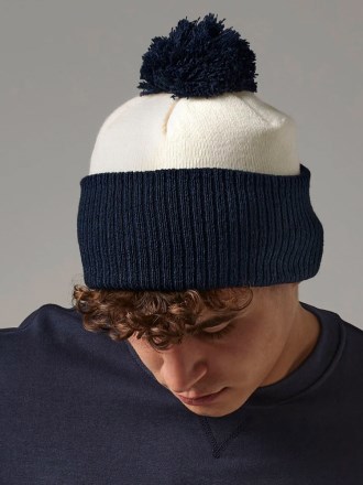 Snowstar Two Tone Beanie