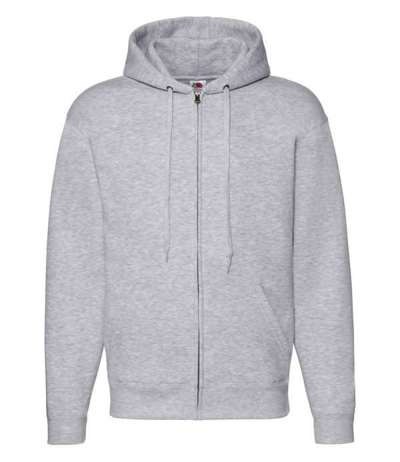 Zip Through Hooded Sweatshirt