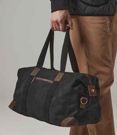 Quadra Heritage Waxed Canvas Holdall