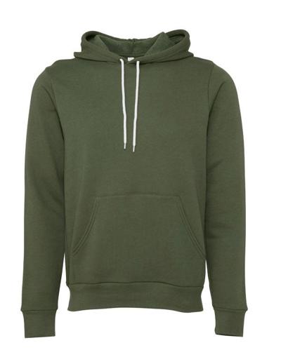 Unisex Pullover Polycotton Fleece Hoodie