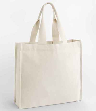 Westford Mill Chevron Handle Shopper