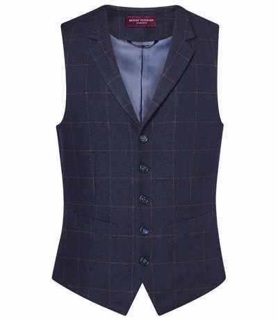 Brook Taverner Memphis Tweed Waistcoat