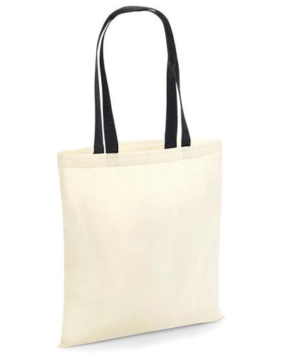 Bag for life contrast handles Tote