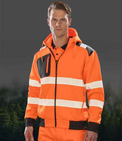 Result Recycled Safety Zip Hoodie