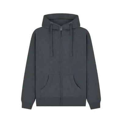 Peach Finish Zip Hoodie