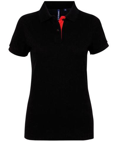 Fox Ladies Contrast Polo