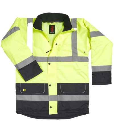 Warrior Hi-Vis Contrast Traffic Jacket