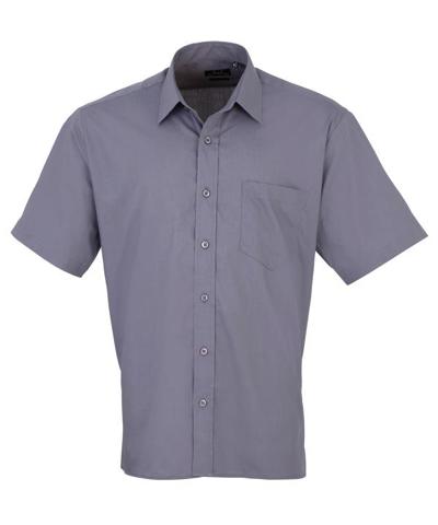 Short Sleeve Poplin Shirt