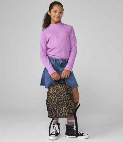 BagBase Leopard Print Mini Backpack
