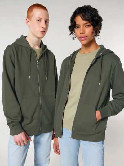 Unisex Cultivator 2.0 iconic zip thru hoodie sweatshirt
