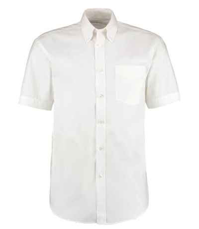 Kustom Kit Premium Short Sleeve Classic Fit Oxford Shirt