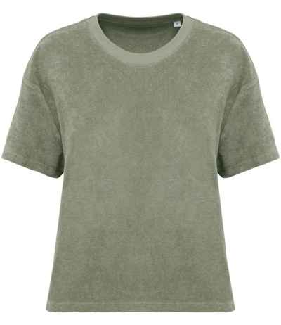 Native Spirit Ladies Terry Towel T-Shirt