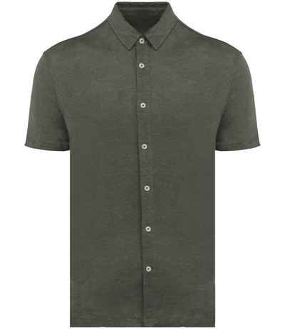 Spasso Short Sleeve Linen Shirt