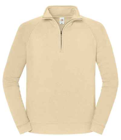 Fruit of the Loom Iconic Premium Zip Neck Sweatshirt