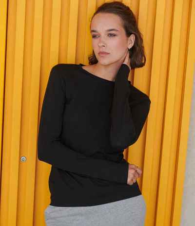 SF Clothing Ladies Feel Good Long Sleeve Stretch T-Shirt