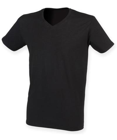 Men's Feel Good Stretch V Neck T-Shirt