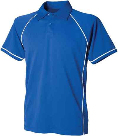 Finden + Hales Kids Performance Piped Polo Shirt