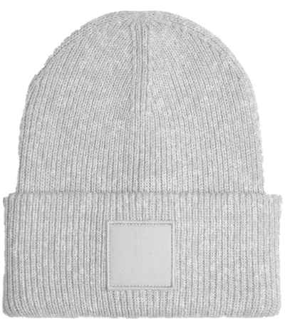Beechfield Deep Cuff Tonal Patch Beanie