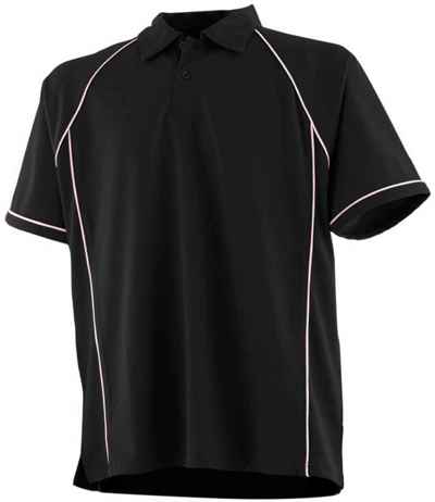 Finden + Hales Performance Piped Polo Shirt
