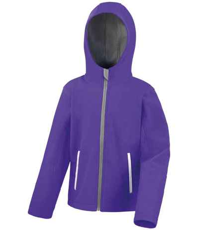 Result Core Kids TX Performance Hooded Soft Shell Jacket