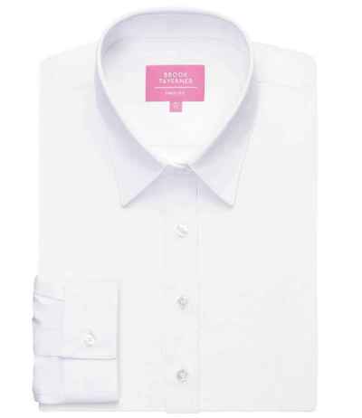 Brook Taverner Ladies Silvi Fitted Long Sleeve Blouse