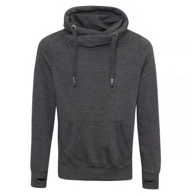 Cross Neck Hoodie