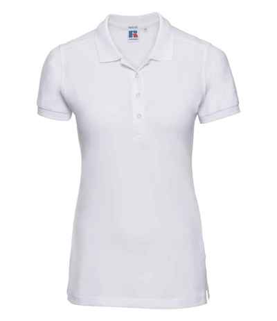 Russell Athletic Ladies Stretch Piqué Polo Shirt