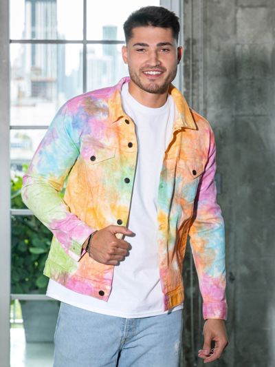 Tie Dye Denim Jacket