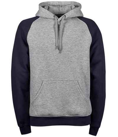 Tee Jays Two Tone Raglan Hooded Sweatshirt