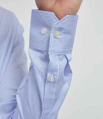 NEOBLU Baptiste Striped Long Sleeve Shirt