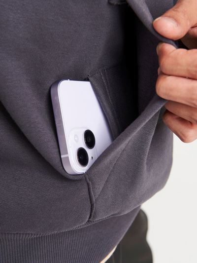 Heavyweight signature boxy hoodie