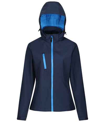 Regatta Ladies Venturer Three Layer Hooded Soft Shell Jacket
