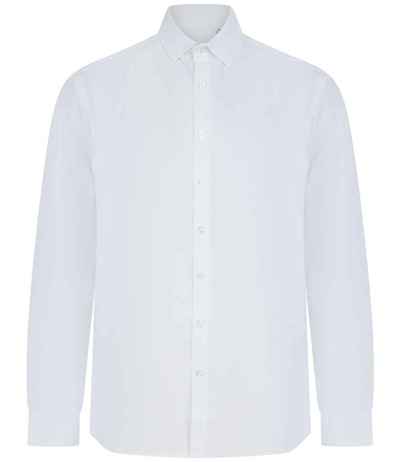 Henbury Long Sleeved Cotton Feel Coolplus® Shirt