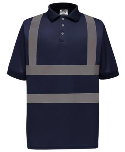 Hi Vis Short Sleeve Polo Shirt