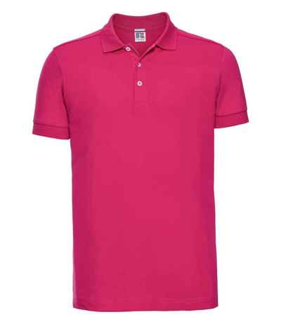 Russell Athletic Stretch Piqué Polo Shirt