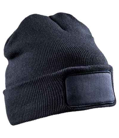 Result Recycled Double Knit Printers Beanie