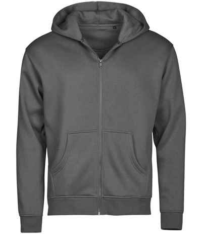 Tee Jays Unlabeled Hooded Full Zip Sweatshirt