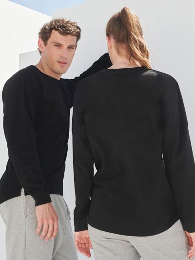 Unisex Shoulder Slogan Top